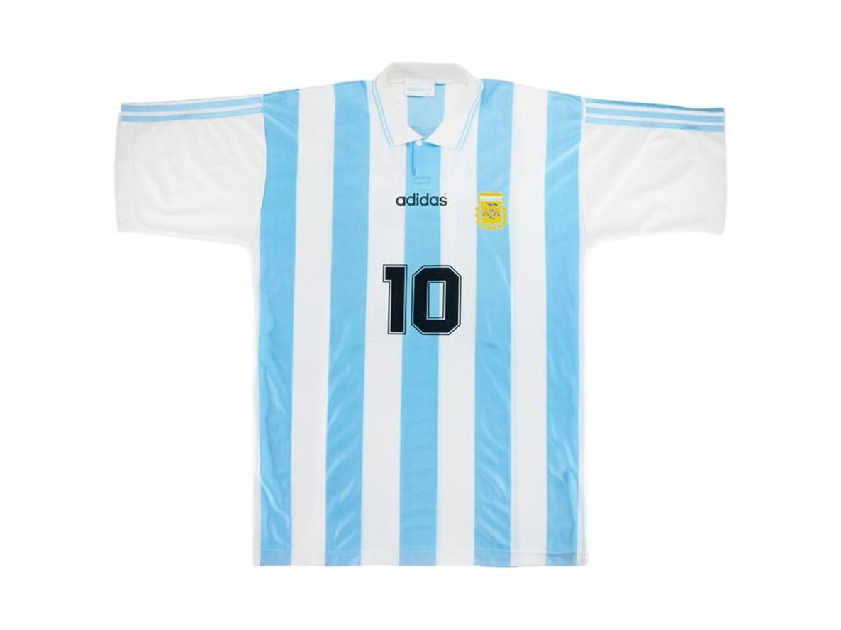 1994 Argentina Home Jersey Maradona #10