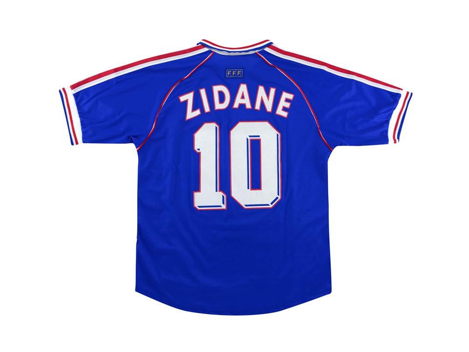 1998 France Domicile Maillot Zidane #10