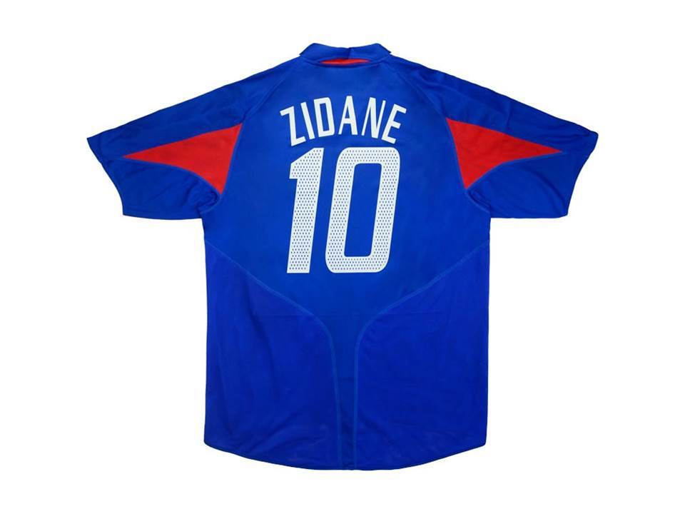 2004 2006 France Domicile Maillot Zidane #10