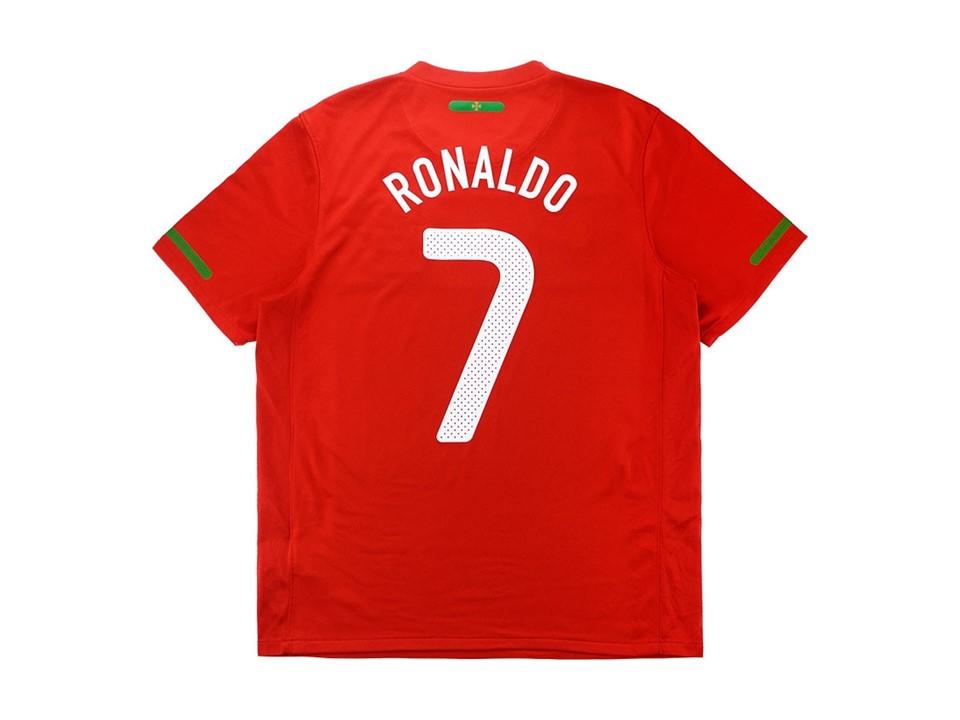 2010 Portugal Home Shirt Ronaldo #7 World Cup