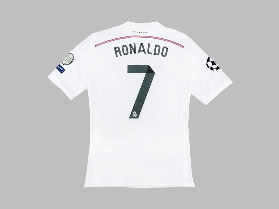 2014 2015 Real Madrid Home Shirt Ronaldo #7