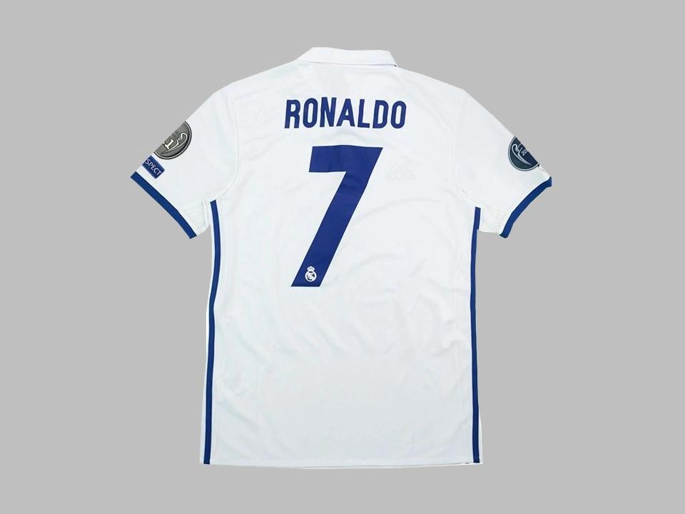 2016 2017 Real Madrid Home Shirt Ronaldo #7