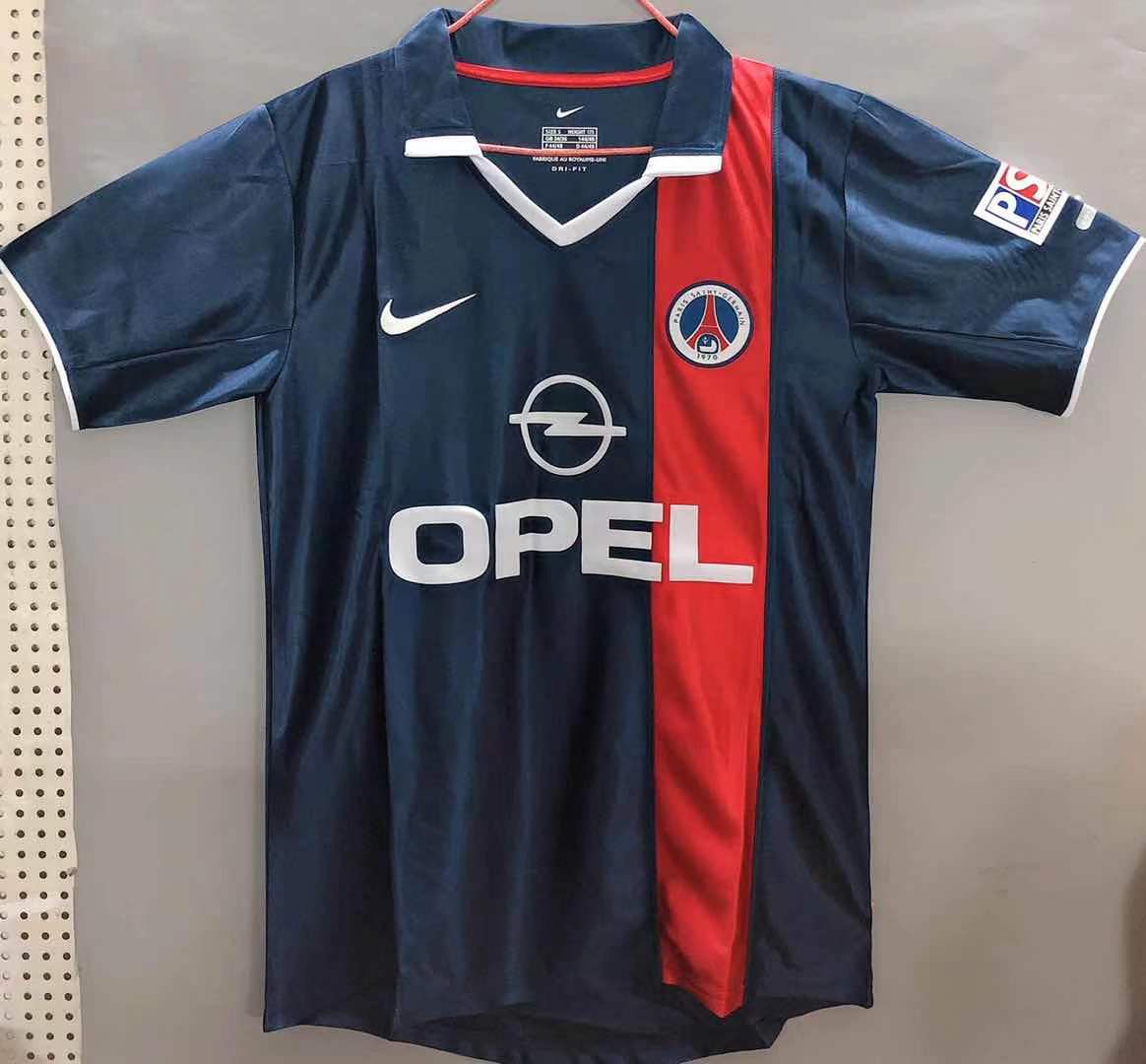 2001 PSG Home Jersey