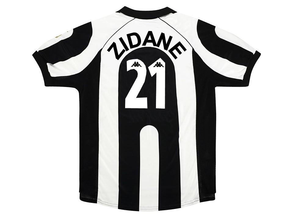 1997 1998 Juventus Home Shirt Zidane #21