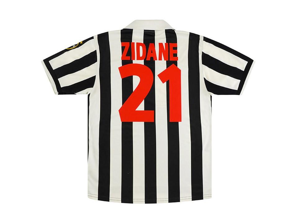 1998 1999 Juventus Domicile Maillot Zidane #21