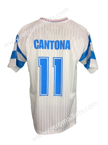 1990 Marseille Home Jersey CANTONA 11