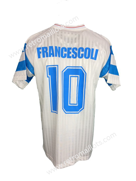 1990 Marseille Domicile Maillot FRANCESCOLI 10