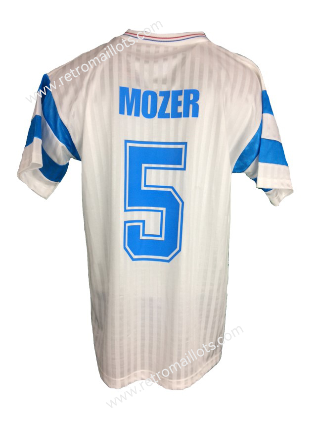 1990 Marseille Home Jersey MOZER 5