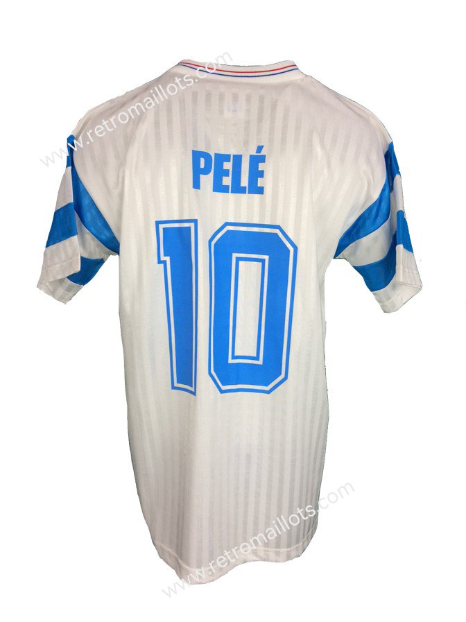 1990 Marseille Home Jersey PELE 10