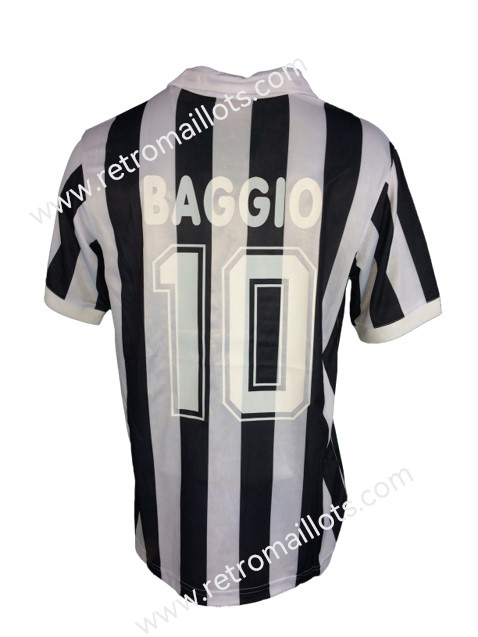 1991 Juventus Home Shirt BAGGIO 10