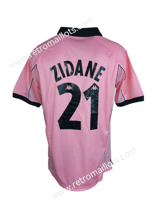 1997-1998 Juventus Exterieur Maillot ZIDANE 21