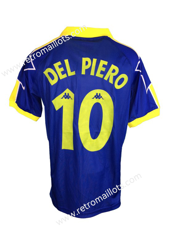 1997 1998 Juventus Third Shirt DEL PIERO 10