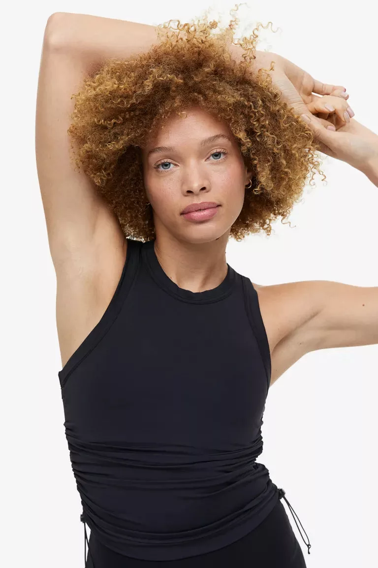 Drawstring-detail Sports Tank Top - Image 5