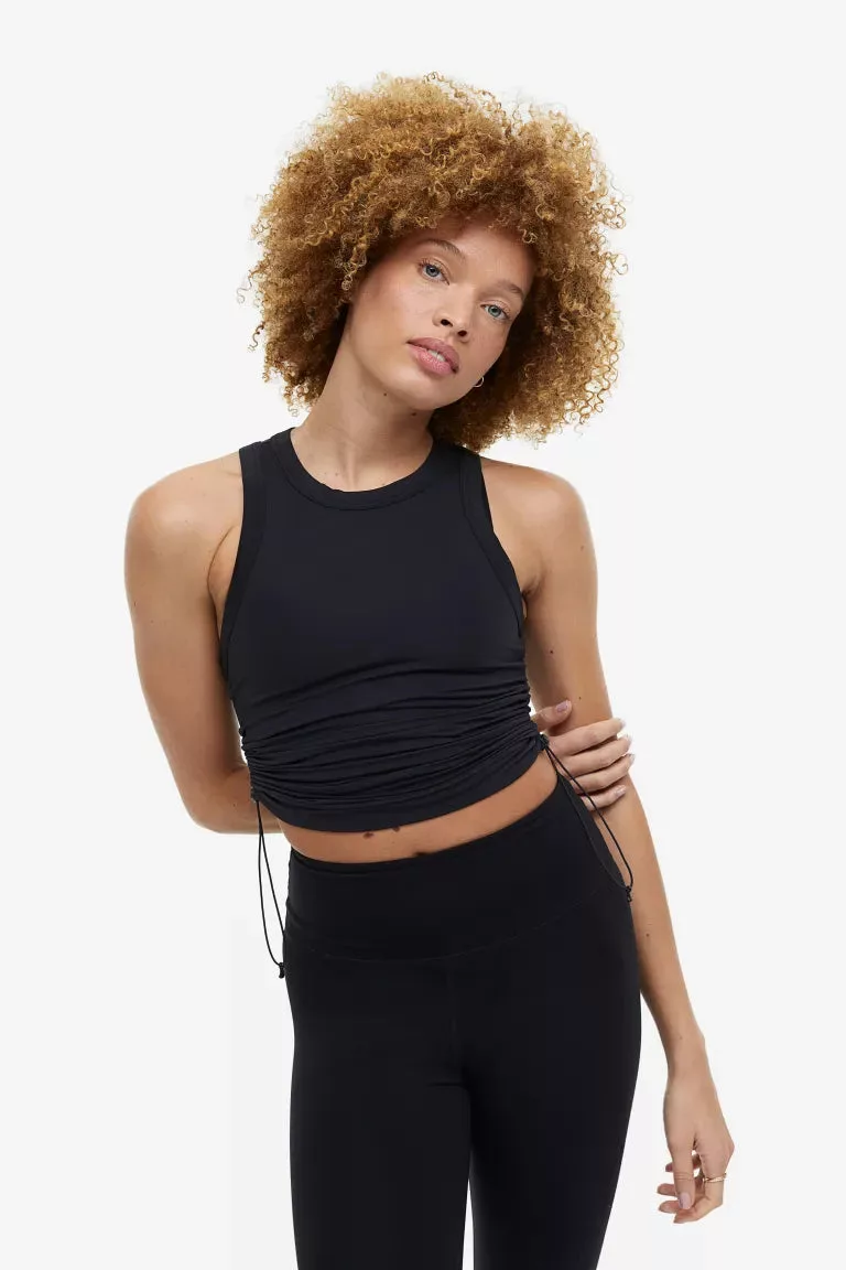 Drawstring-detail Sports Tank Top - Image 4