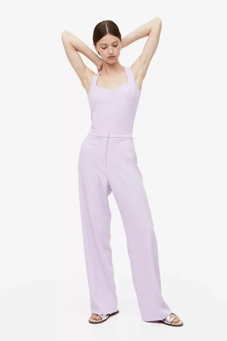 Sweetheart-neckline Top - Image 4