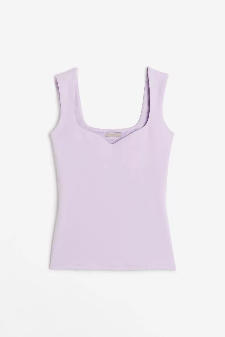 Sweetheart-neckline Top - Image 5