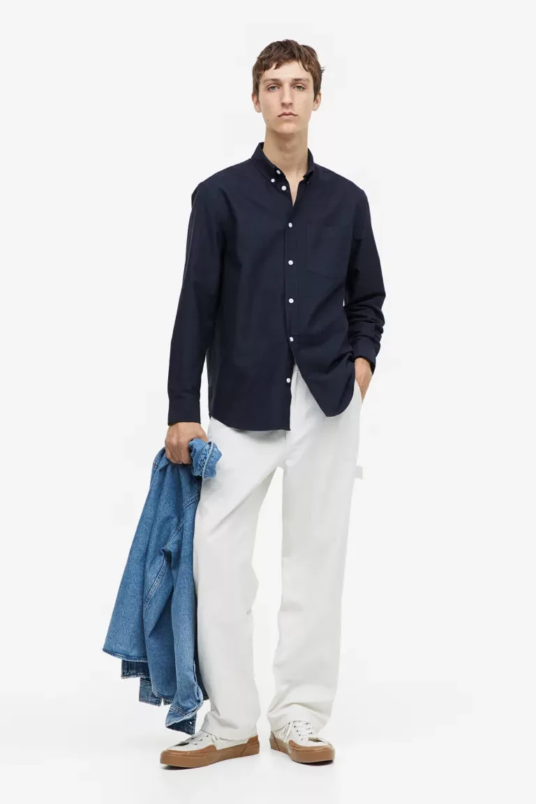 Regular Fit Oxford Shirt - Image 4