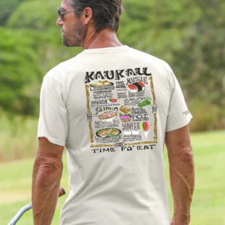 Kau Kau - Coconut Dyed Short Sleeve Crewneck T-Shirt