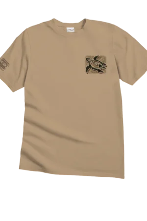 Tribal Octopus - Jet Black Short Sleeve Pima T-Shirt