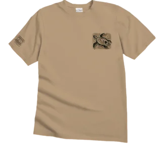 Tribal Octopus - Jet Black Short Sleeve Pima T-Shirt