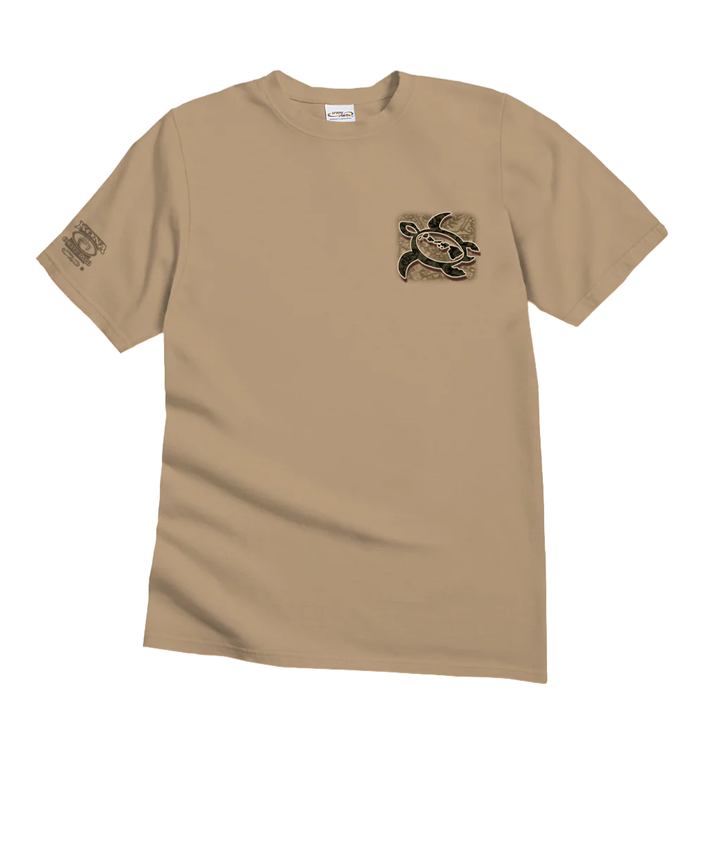 Tribal Octopus - Jet Black Short Sleeve Pima T-Shirt