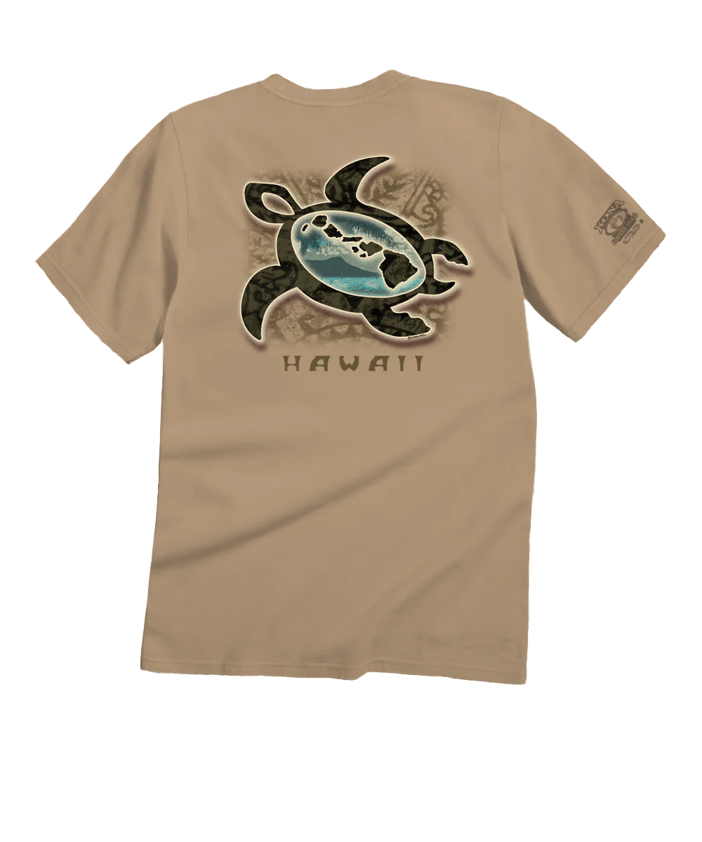 Tribal Octopus - Jet Black Short Sleeve Pima T-Shirt - Image 3
