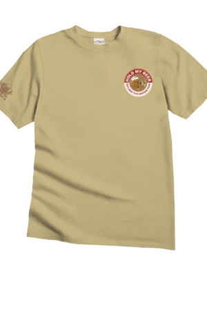 Hold My Beer - Beer Dyed Short Sleeve Crewneck T-Shirt