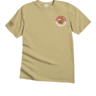 Hold My Beer - Beer Dyed Short Sleeve Crewneck T-Shirt
