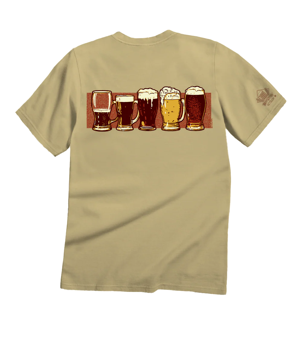 Thirst Responder - Beer Dyed Short Sleeve Crewneck T-Shirt - Image 2