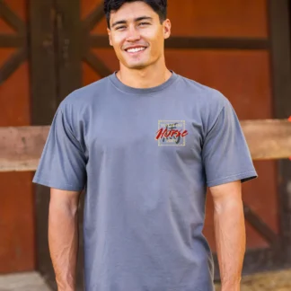 Year Of The Horse 2026 - Crater Dyed Short Sleeve Crewneck T-Shirt