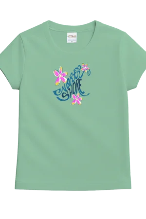 Women's Holo Holo North Shore - Key Lime Dyed Short Sleeve Crewneck T-Shirt