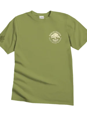 Happily Retired - Kona Coffee Dyed Short Sleeve Crewneck T-Shirt