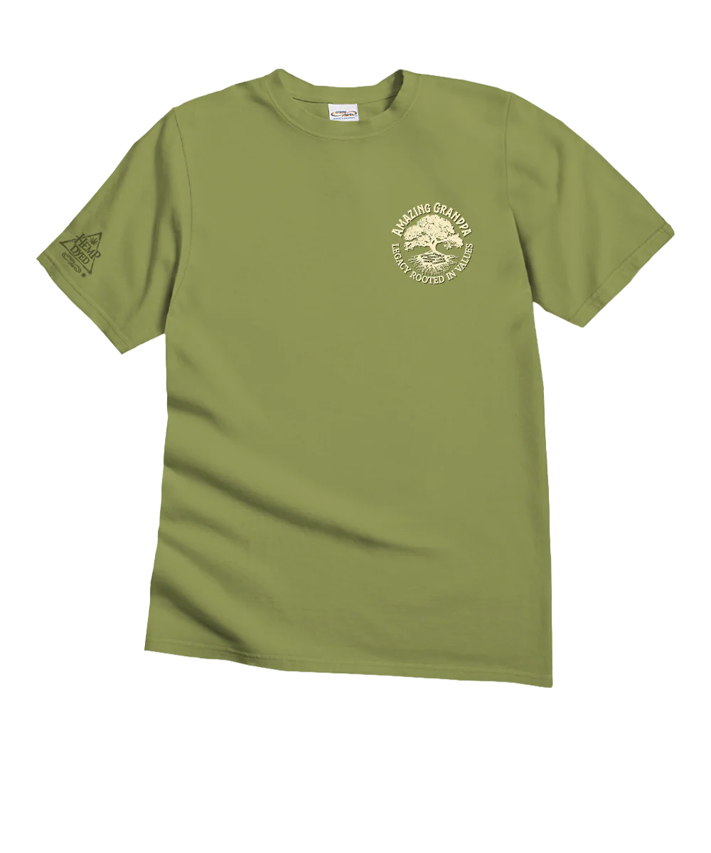 Happily Retired - Kona Coffee Dyed Short Sleeve Crewneck T-Shirt