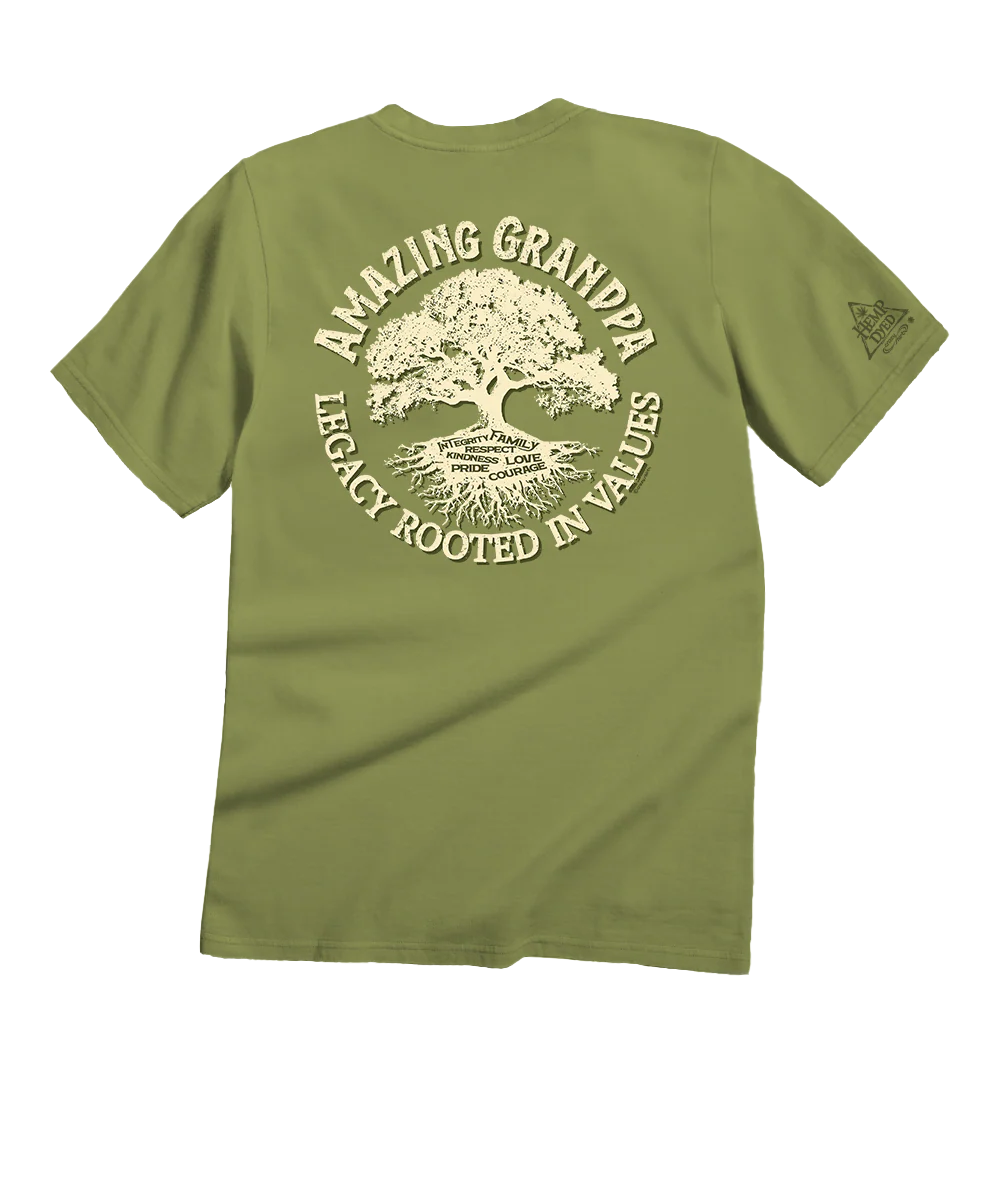 Happily Retired - Kona Coffee Dyed Short Sleeve Crewneck T-Shirt - Image 3