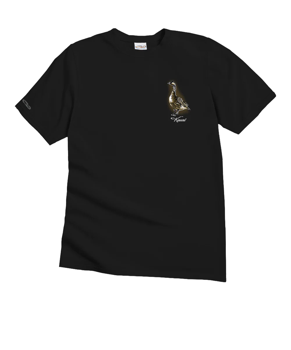 Nene Sketch - Black Short Sleeve Crewneck T-Shirt - Image 2