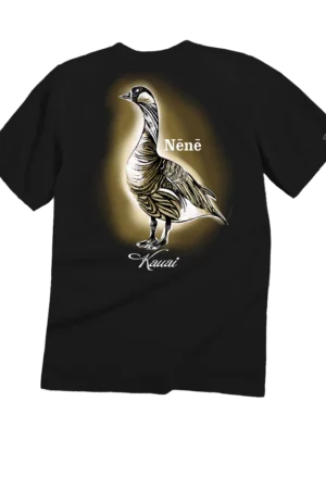 Nene Sketch - Black Short Sleeve Crewneck T-Shirt