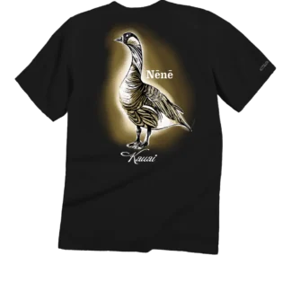 Nene Sketch - Black Short Sleeve Crewneck T-Shirt